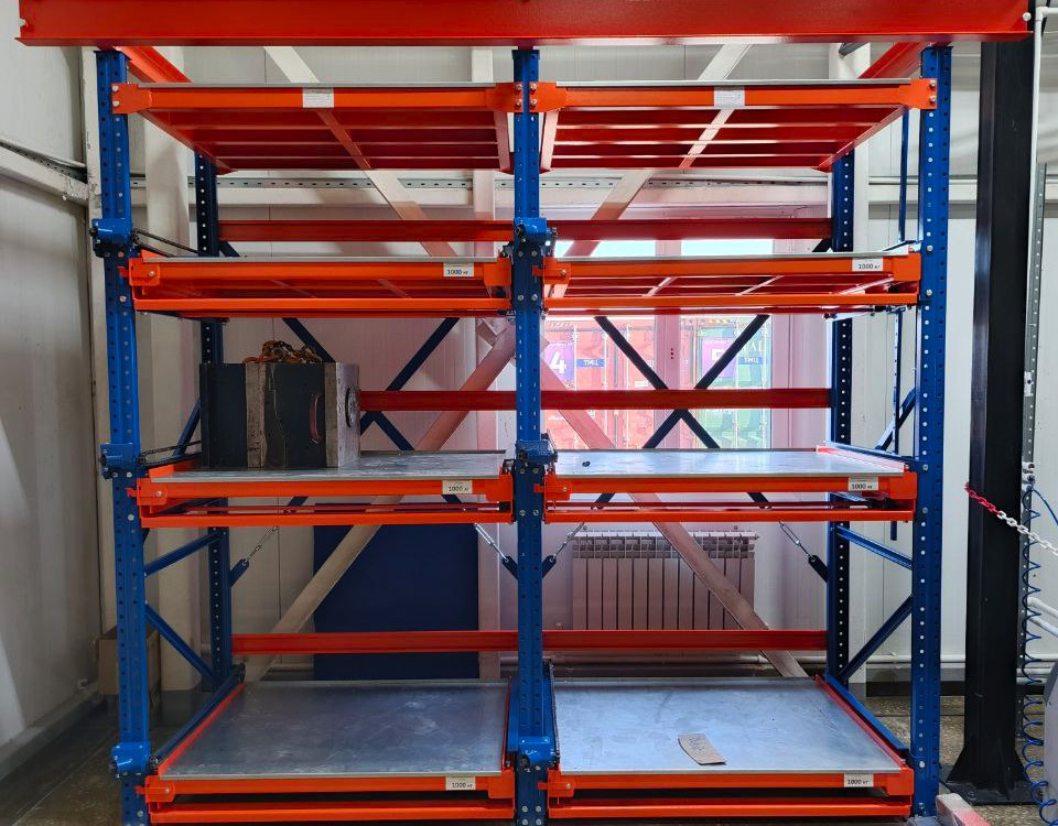 Стеллажи для литьевых форм